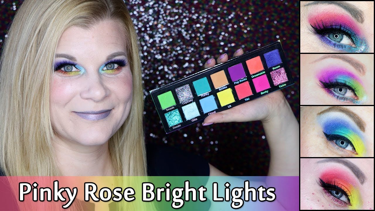 Pinky Rose Bright Lights Review, Swatches & 5 Looks