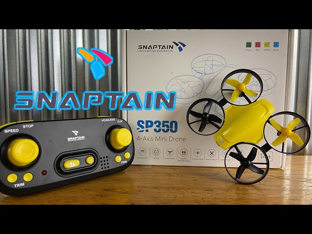Snaptain SP350 Mini Drone - GREAT BEGINNER DRONE - Unboxing and Review -  YouTube