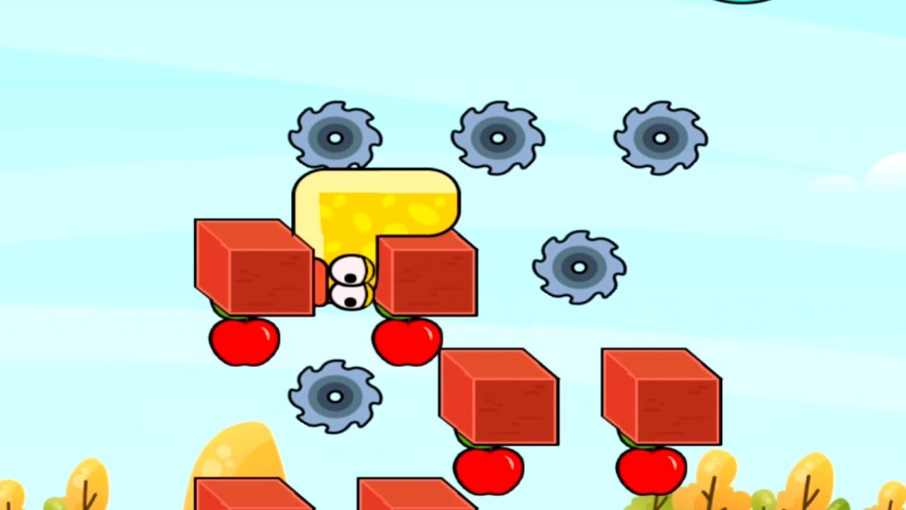 Apple Worm Game Play! Part 7 YouTube