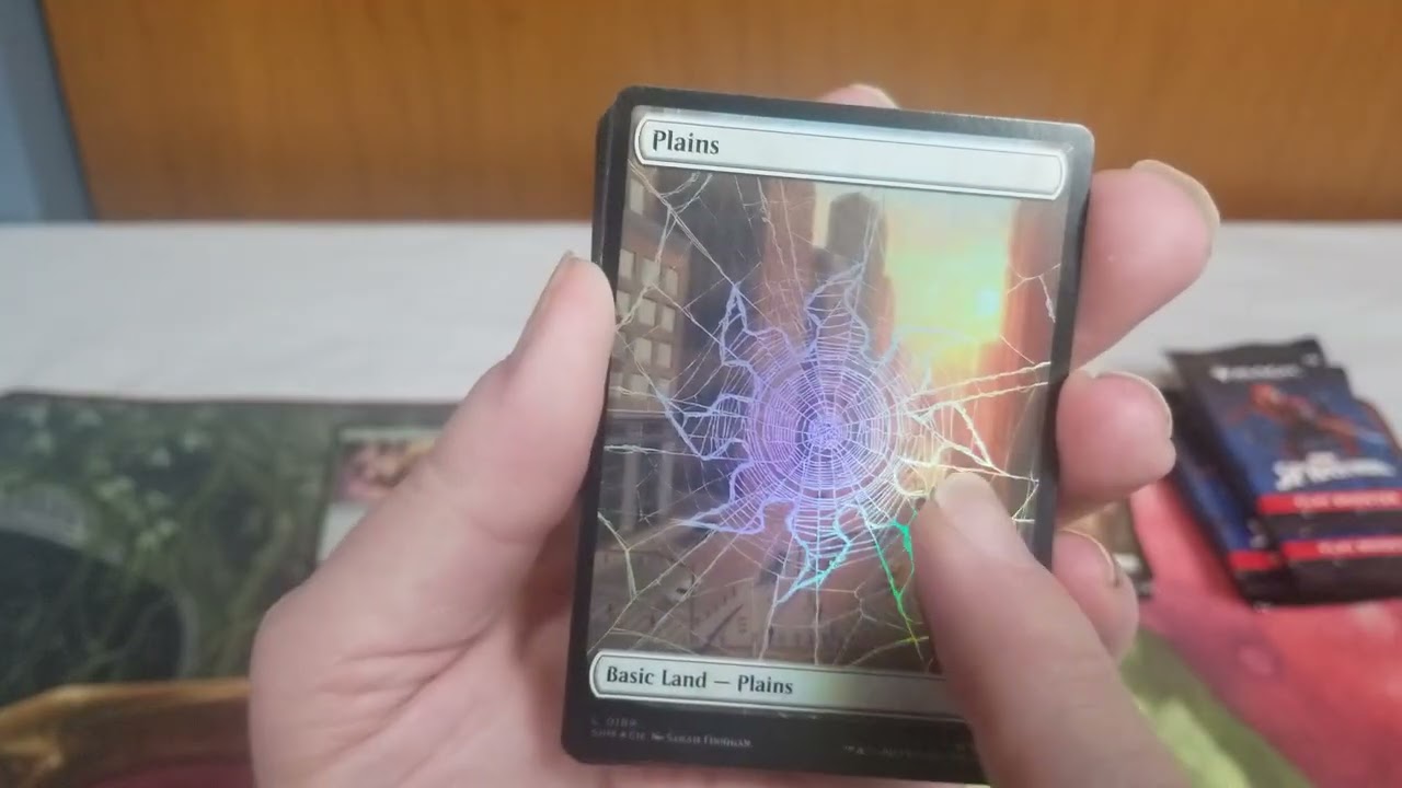 Magic the gathering Spiderman Another Web-slinger kit opening