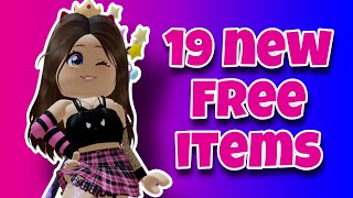 19 NEW FREE ITEMS YOU NEED TO GET NOW!!