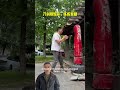 Armed with nothing but a ragged heavy bag, he delivers pure destructive power#kungfu