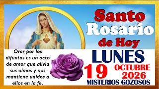 🌹 HOLY ROSARY FOR TODAY MONDAY, OCTOBER 19, 2026 🌹 JOYFUL MYSTERIES 🌹Meditated Holy Rosary🌹