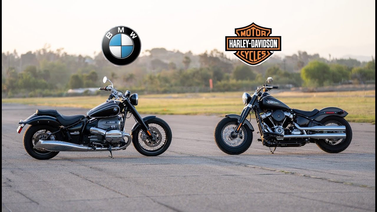 BMW R18 Transcontinental 2023 VS Harley-Davidson LowRider 2023 - YouTube