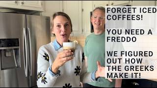This is HOW you make the frothiest ICED COFFEE Cappuccino! Just like Greek Freddo Coffee