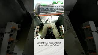 The robotic arm used in the SUPU workshop is like a superhero's arm