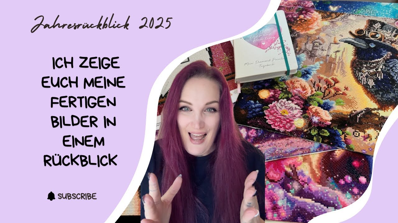 Jahresrückblick 2025  - Meine fertigen Bilder