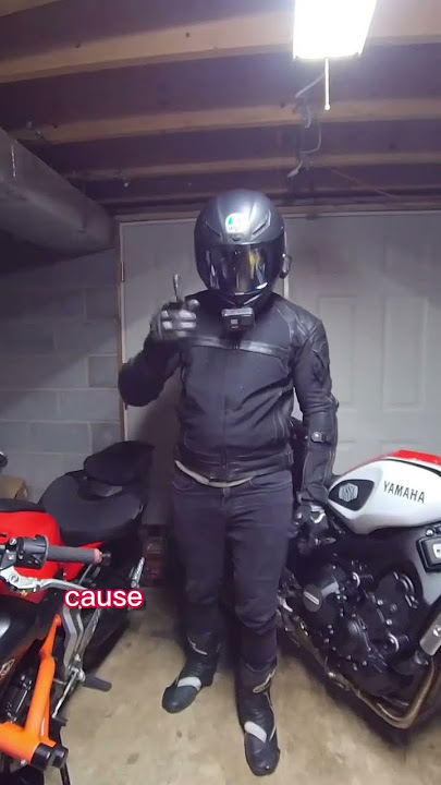 An easy way to listen to music with your riding buddies ๐ ๐ต #motorcycle #moto #rider #sportbike