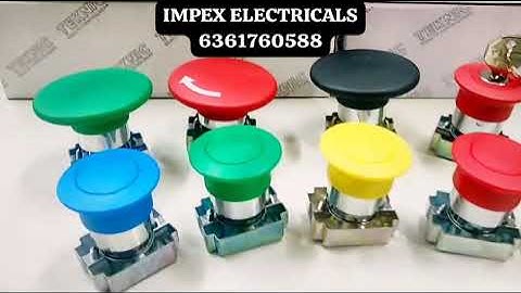 TEKNIC EMERGENCY PUSH BUTTON 22.5MM DIA