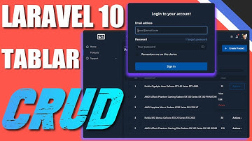 Laravel - Tablar - Login, Dashboard y CRUD ¡Fácil y rápido!