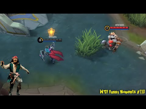 WTF Funny Moments Episode #110  Mobile Legends WTF