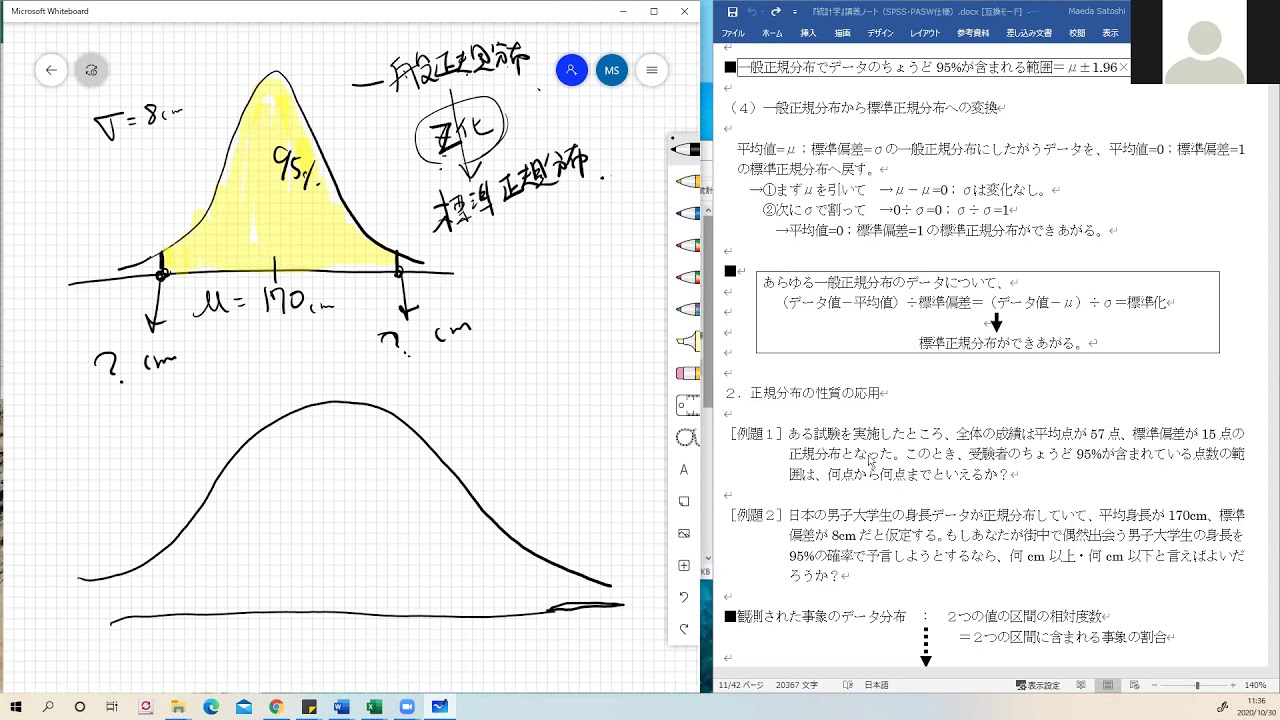 文系のための統計学入門 4 2 標準正規分布の性質を使って95 の確率で予測する Youtube 文系のための統計学入門 4 2 標準正規分布の性質を使って95 の確率で予測する Youtube