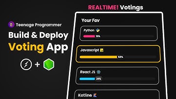 Build & Deploy Realtime Voting App with Javascript, Node Js & Socket.io