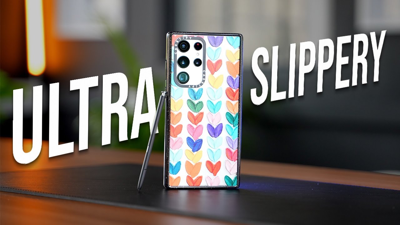 The most slippery phone in the world! ✨S22 Ultra✨ Casetify