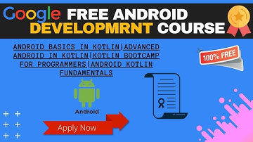 Free Android Development Course By Google | Google Offers a Free Android/Kotlin Developer Class|2020
