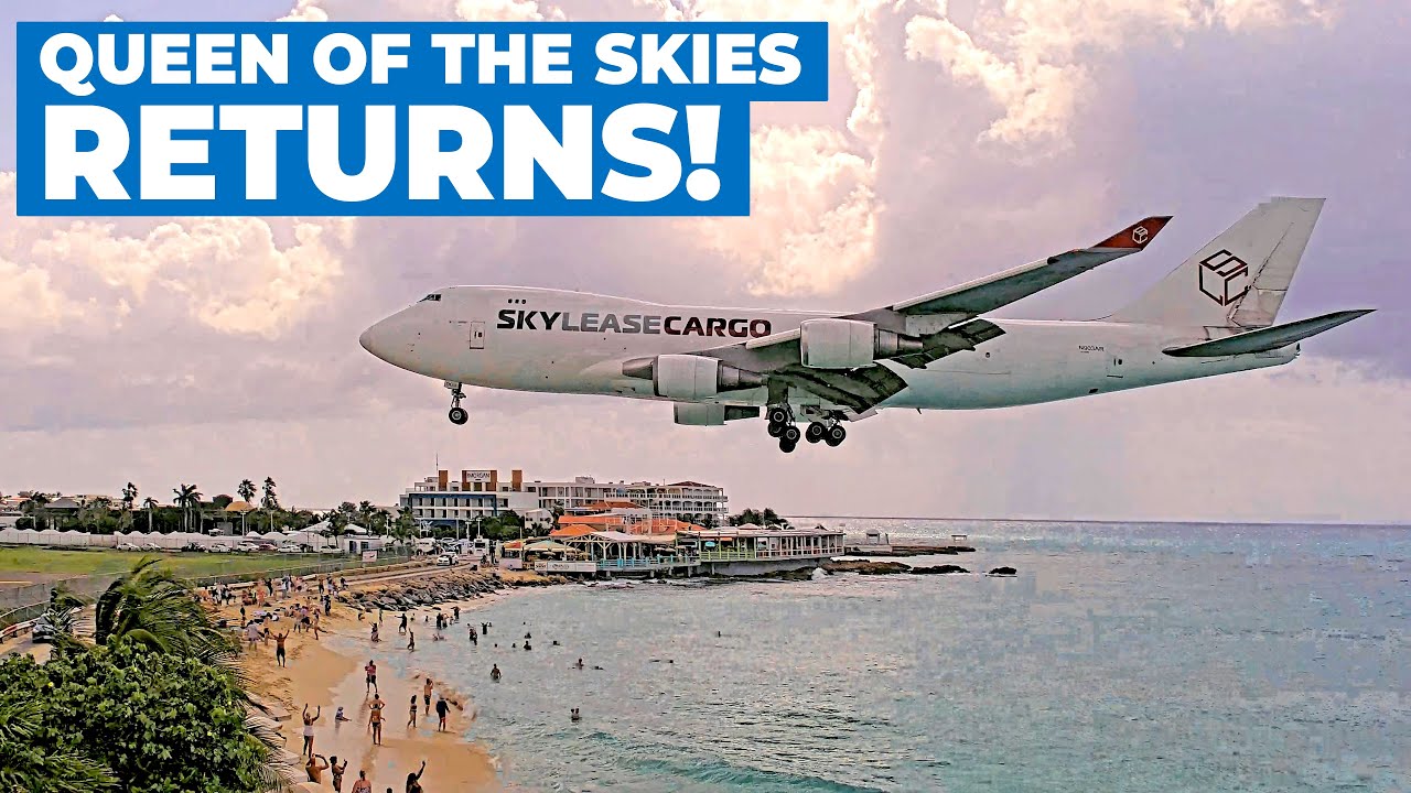 QUEEN WAS BACK! 👑 First B747 to SXM in 6 Years! | Repair Parts