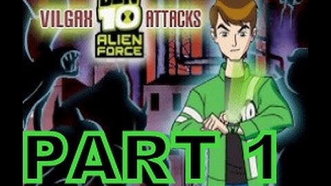 Ben 10 Alien Force Vilgax Attacks (NDS) Walkthrough Part 1 With Commentary