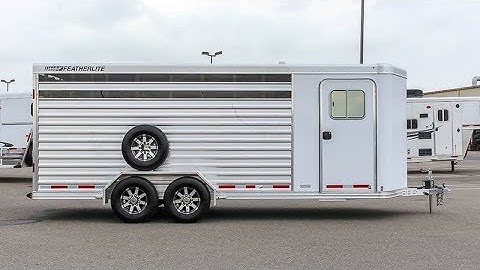 2014 FEATHERLITE BP STOCK COMBO - Livestock Trailer - Transwest Truck Trailer RV (Stock #: 5U170626)