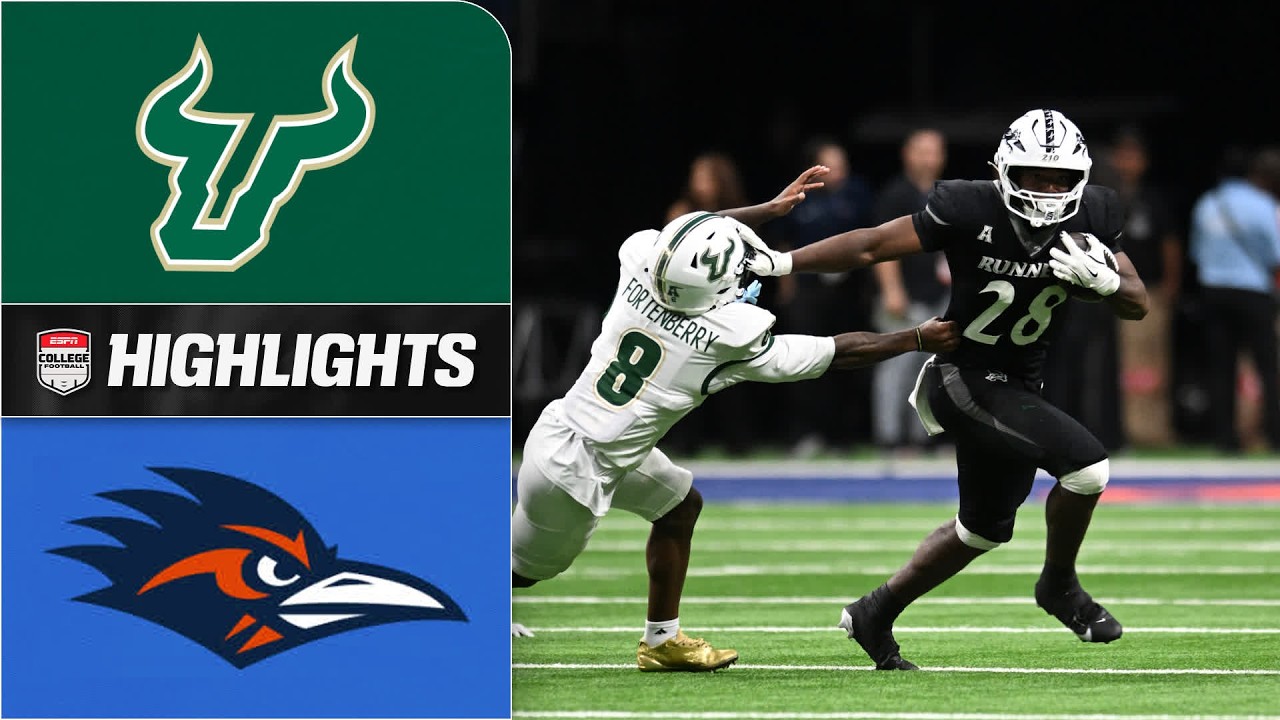 Q4 THRILLER π¨ South Florida Bulls vs. UTSA Roadrunners | Full Game Highlights | ESPN CFB