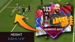 I MAX RATED THE TALLEST GOALKEEPER IN Fifa Mobile 22