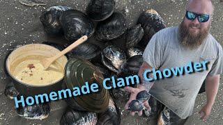 Perfect recipe for a Cold Day *Catch, Clean, Cook* | Clam Chowder