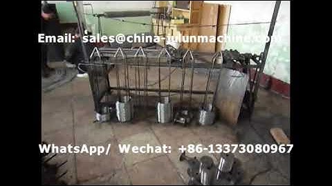 China  Auto Hexagonal Wire Netting Making Machine