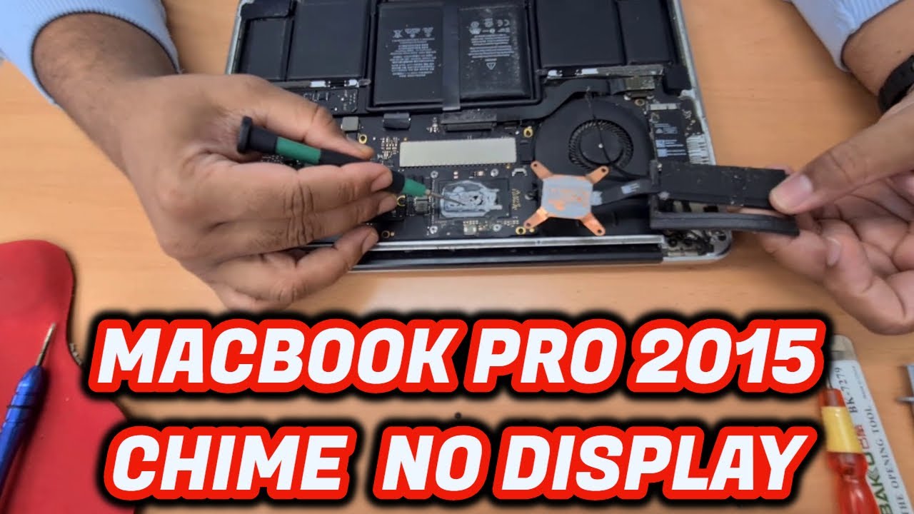 MacBook Pro 2015 13 Chimes With No Display ! Fixed - YouTube