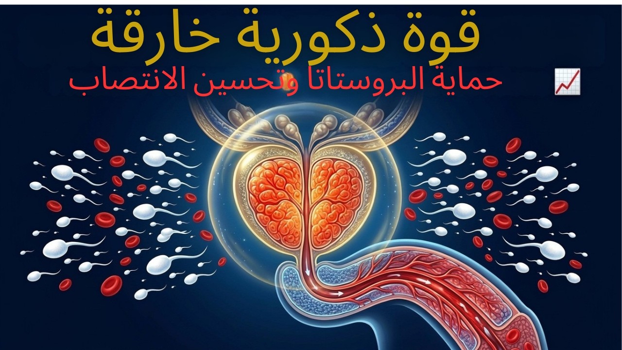 قوة الرجل الخارق  حماية البروستاتا وتعزيز الانتصاب#تمكين الرجال