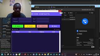 Tuto pour une application de contact telephoniques (PYTHON)