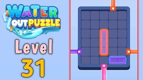 Water Out Puzzle Level 31 Walkthrough