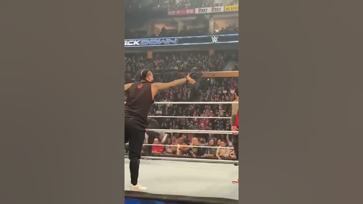 Unseen Footage of Roman Reigns and Sami Zayn after WWE Smackdown 🔥🔥 Goes Off Air!