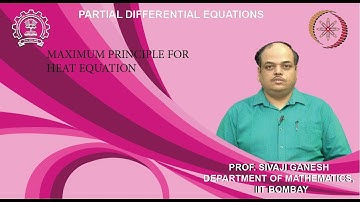 Lecture 7.4: Maximum principle for heat equation