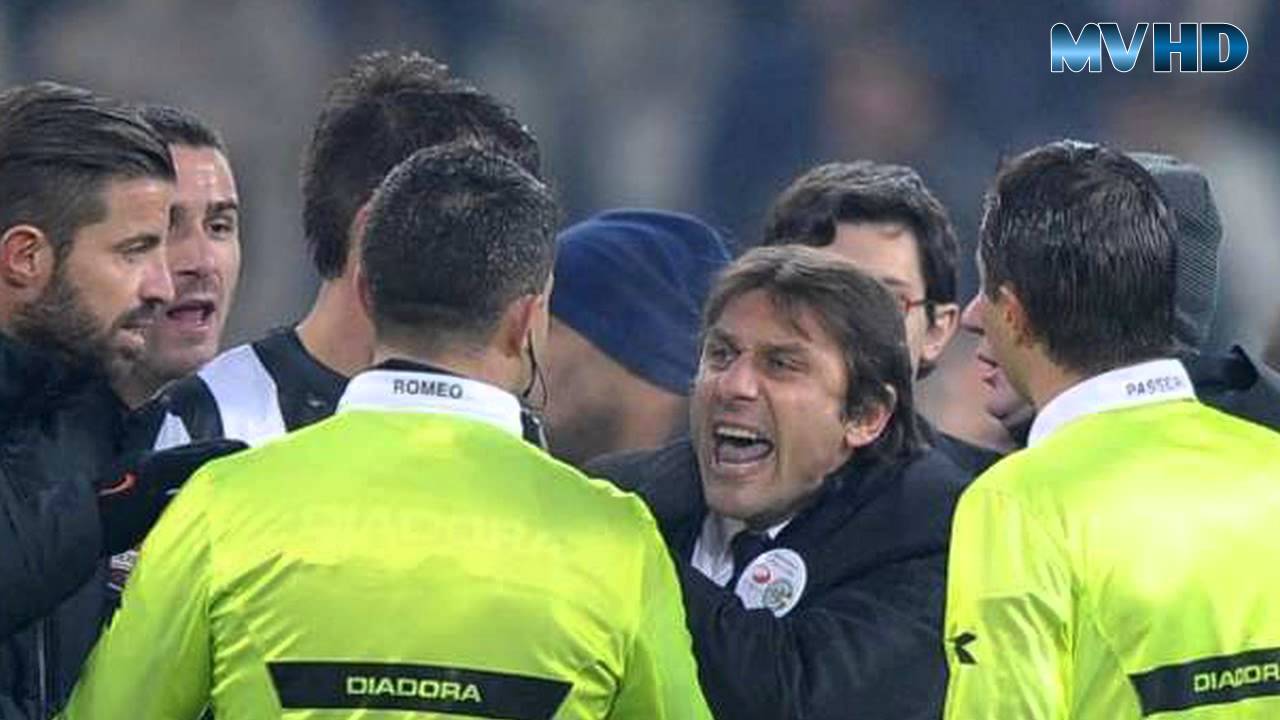 ANTONIO CONTE : JUVENTUS - GENOA : COMMENTO AI DUE TURNI DI SQUALIFICA