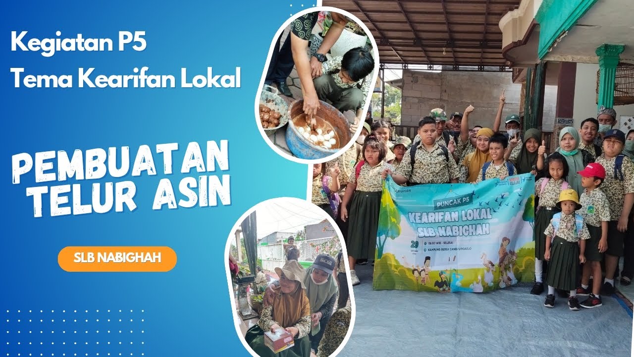 PUNCAK TEMA P5 KEARIFAN LOKAL | PEMBUATAN TELUR ASIN | cara mengasinkan telur Bebek