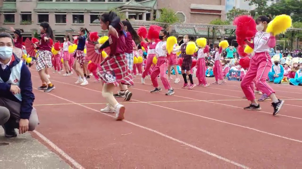 崇明國小 運動會 街舞表演 派對咖孔明