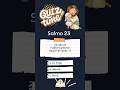 La promesa que calmará tu ansiedad: Salmo 23 Quiz!