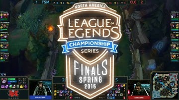 league of legends NALCS Spring 2016 Finals TSM vs CLG game 4