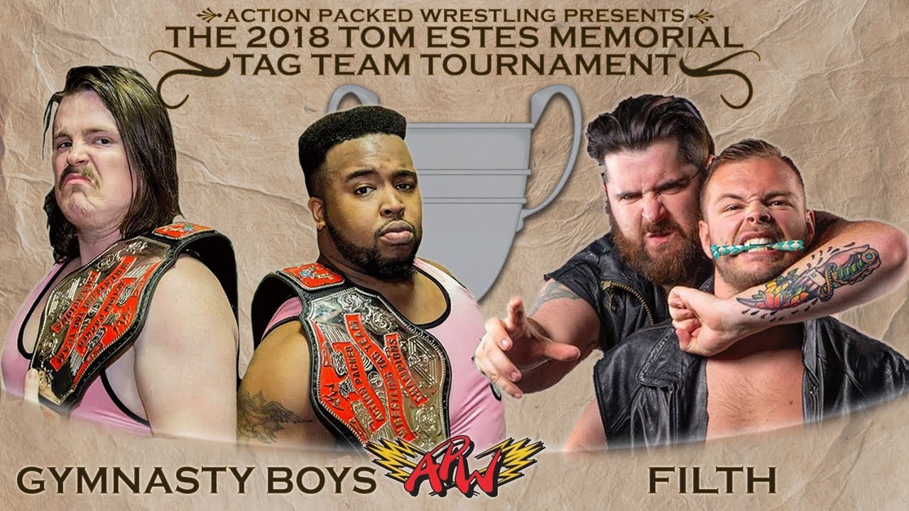 The Gymnasty Boys vs. FILTH (Action Packed Wrestling; 8-31-2018)