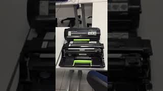 TROCA DE TONER E CILINDRO MX511 E 610 LEXMARK