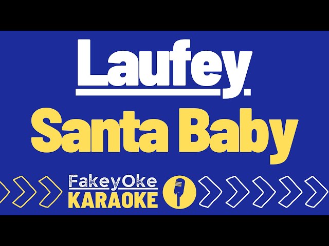 Laufey - Santa Baby [Karaoke]