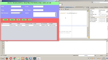 (part 2/4) Membuat menu login, menu utama dan ireport pada java netbeans menggunakan CRUD dan MySql