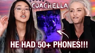 we caught a coachella phone THIEF (storytime w video)