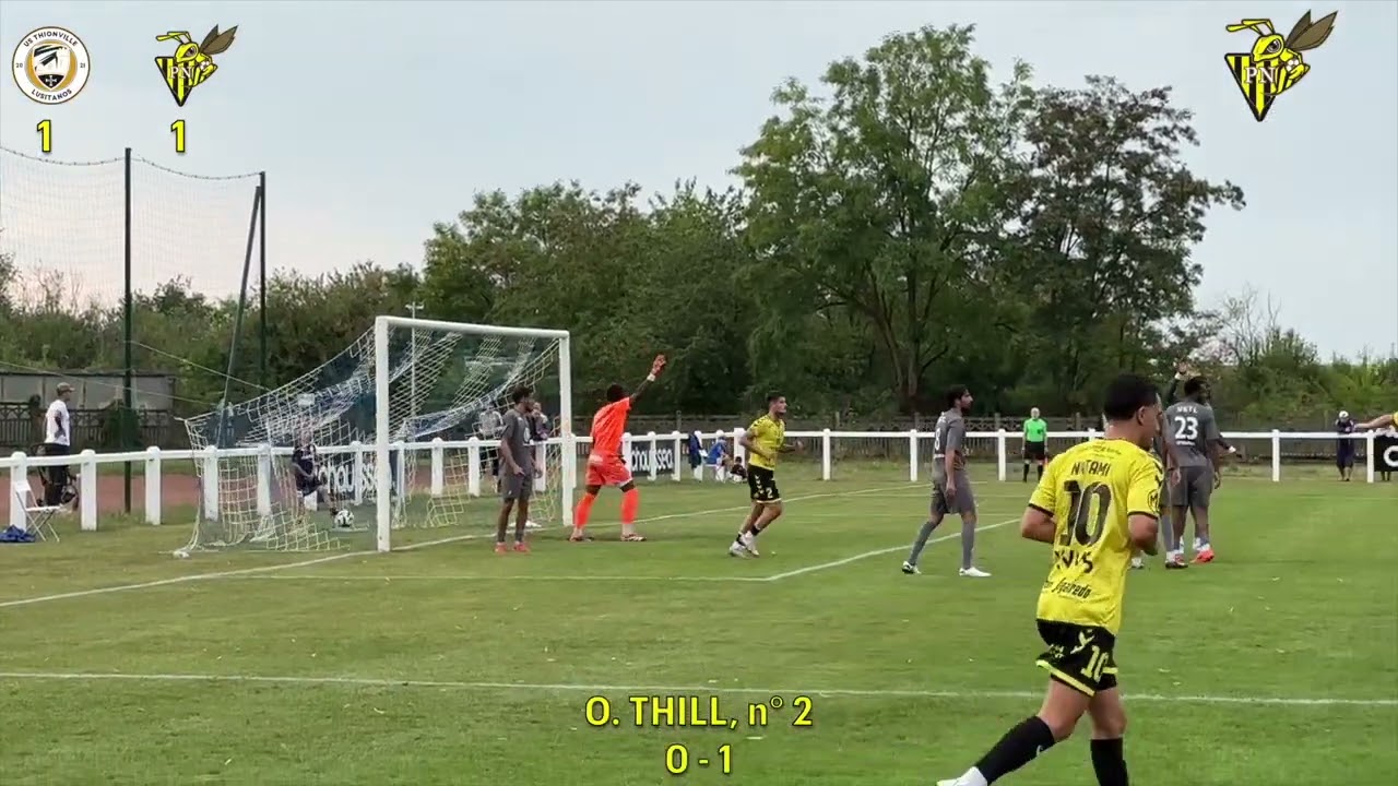 Test match de préparation saison 2025/26 US Thionville Lusitanos vs FC PN : 1-1 