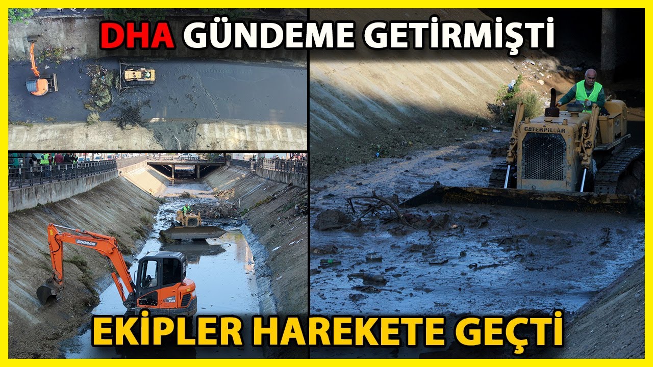 Çöplüğe Dönen Sulama Kanallarında Temizlik Başladı