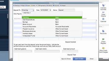 QuickBooks - How To Record Owner Contributions