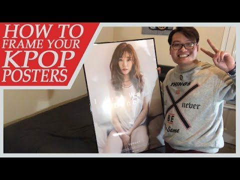 HOW TO FRAME YOUR POSTERS