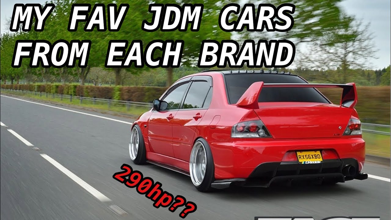 My Favorite Cars From EVERY JDM Brand! YouTube