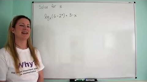 Solving Logs-Quadratic Example