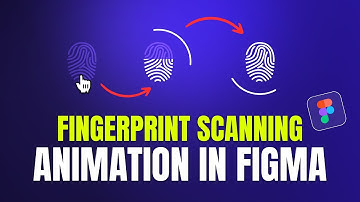 FINGERPRINT SCANNING Animation in FIgma | Figma Animation Tutorial
