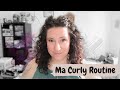 Ma curly routine  curlyhair cheveuxboucls